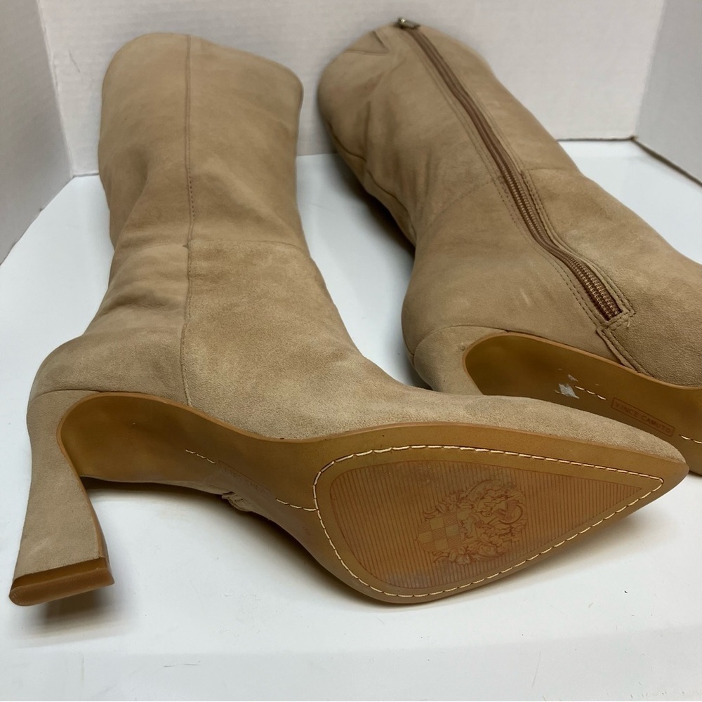 Vince Comuto tan genuine upper leather boot size 8, - Picture 8 of 8